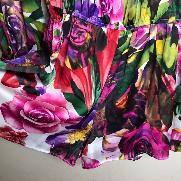 VaVa By Joy Han Floral Romper - Picture 3 of 4